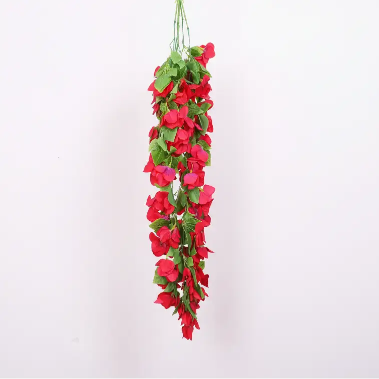 Hanging Bougainvillea Creeper Flowers - Artificial Plant
