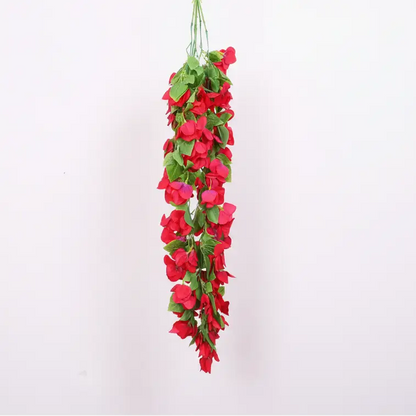 Hanging Bougainvillea Creeper Flowers - Artificial Plant