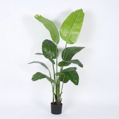 Banana Plant with Pot for Home and Office - Artificial Plant