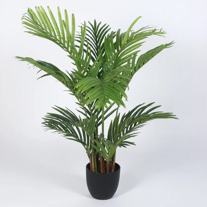 Tropical Areca Palm Decorative Plant with Pot - Artificial Plant