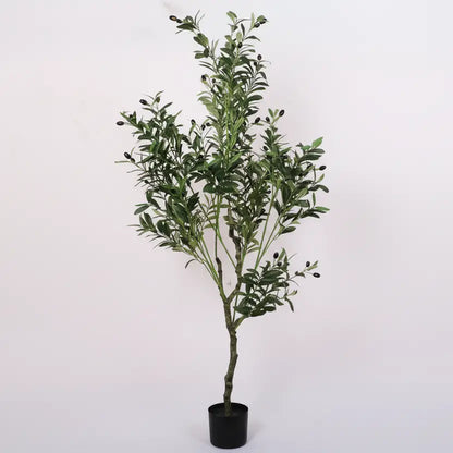 Olive Tree with Pot for Decor - Artificial Plant