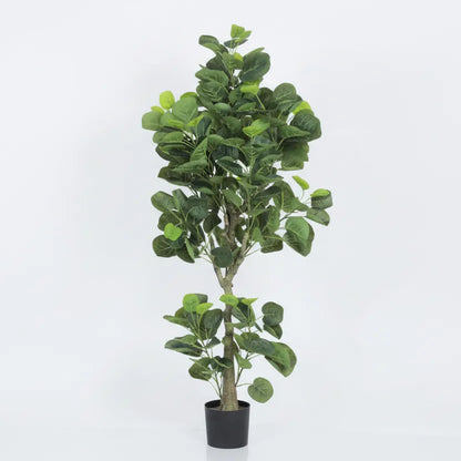 Ginkgo Leaf Plant with Pot - Artificial Plant