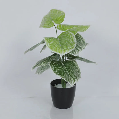 Dieffenbachia Leaf Decor Accent Plant - Artificial Plant