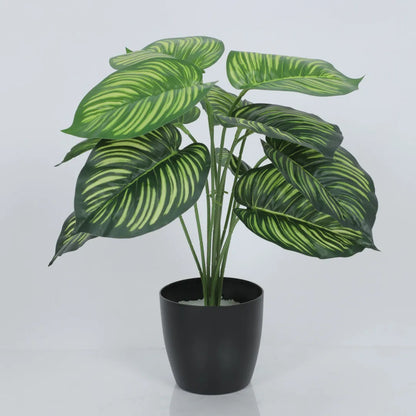 Tarbooj Leaf Plant for Decor - Artificial Plant