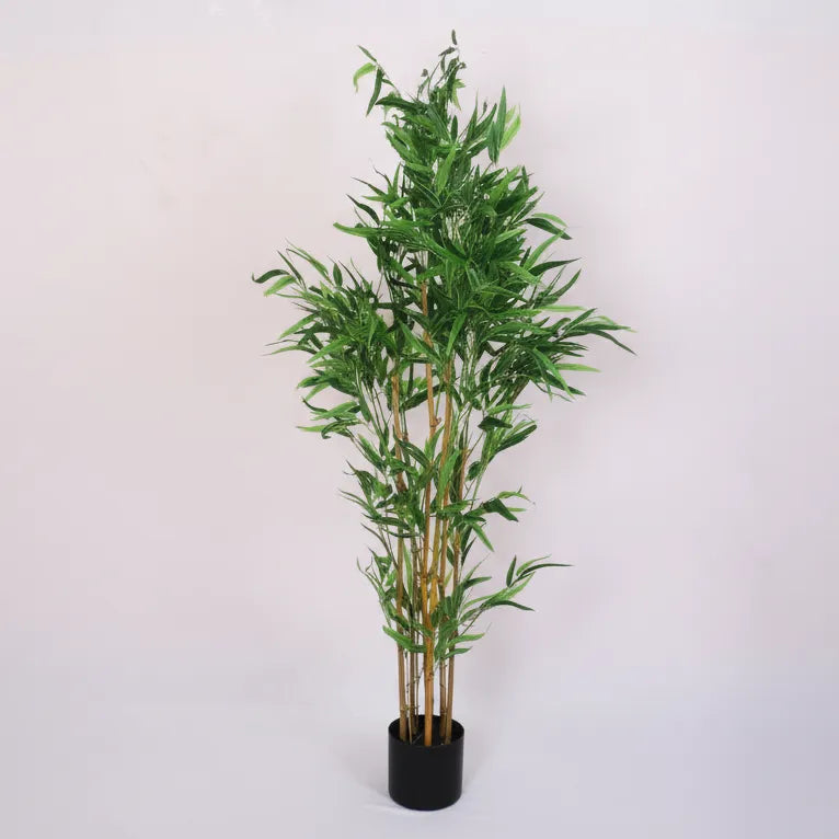 Bamboo Plant with Pot for Decor - Artificial Plant