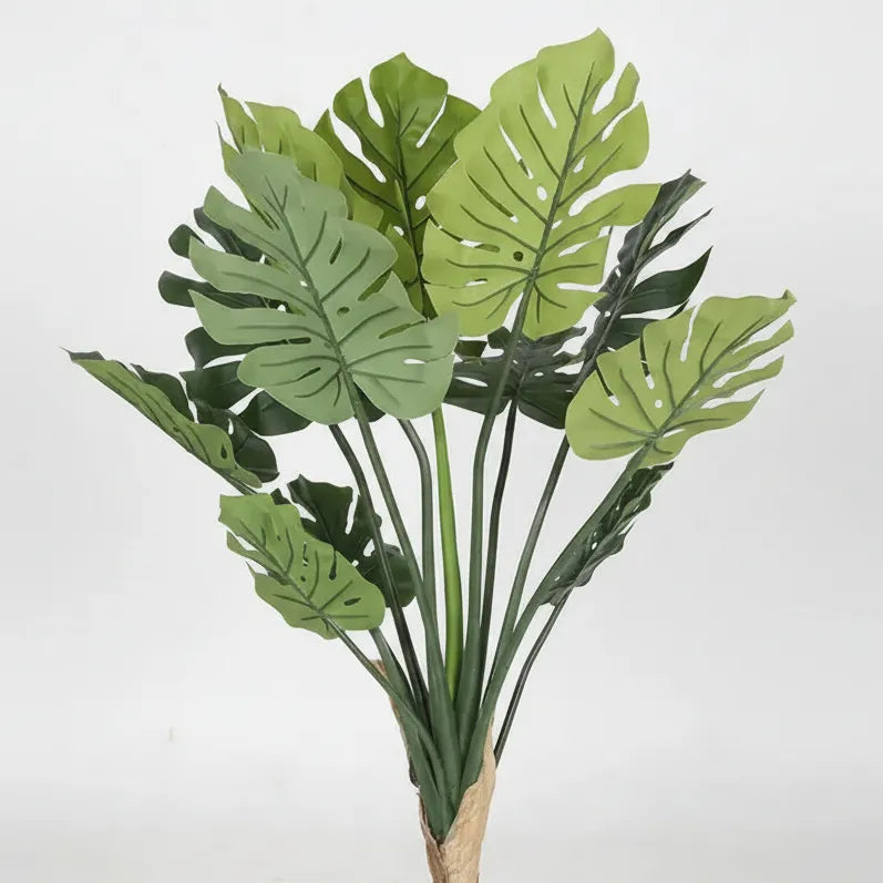 Monstera Decorative Plant with Pot - Artificial Plant
