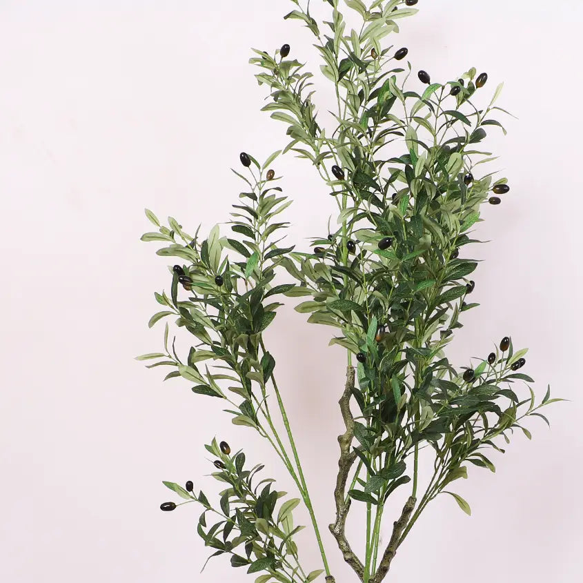 Olive Tree with Pot for Decor - Artificial Plant