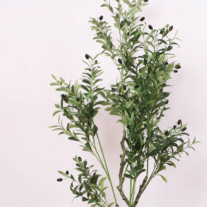 Olive Tree with Pot for Decor - Artificial Plant