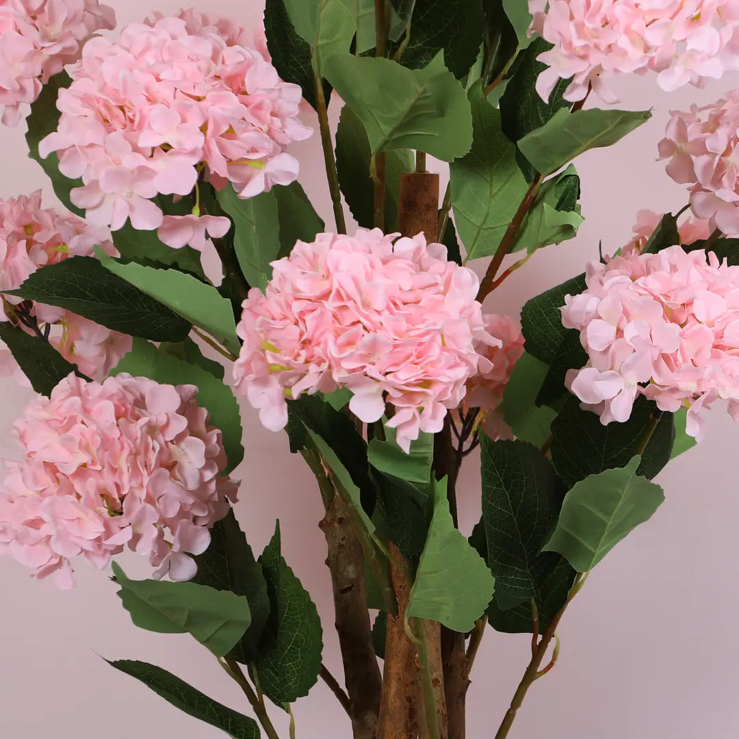 Hydrangea Flower Tree with Pot - Artificial Plant