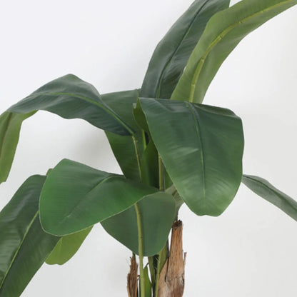 Tropical Banana Leaf Decorative Plant with Pot - Artificial Plant
