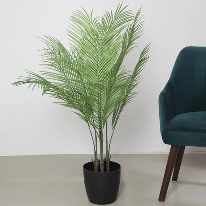Decorative Areca Palm Floor Plant with Pot - Artificial Plant