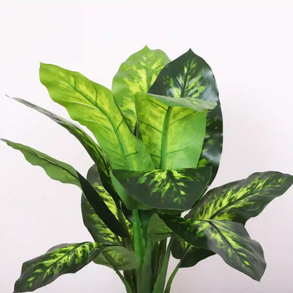Dieffenbachia Plant Tree with Silk Leaves - Artificial Plant