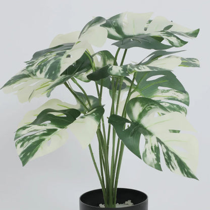 Compact Monstera Leaves Plant - Artificial Plant