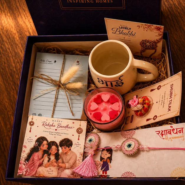 Bhai Blessings Rakhi Gift Hamper