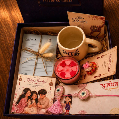 Bhai Blessings Rakhi Gift Hamper