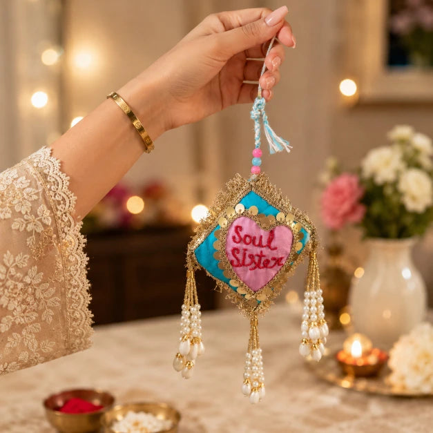 Soul Sister Rakhi Hamper with Bhai Behan Mug