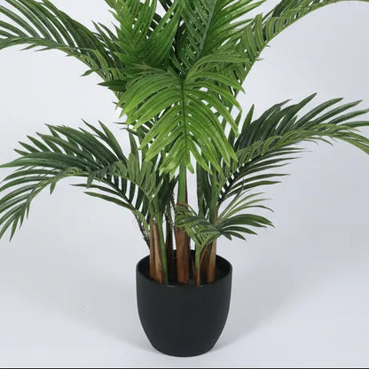 Tropical Areca Palm Decorative Plant with Pot - Artificial Plant