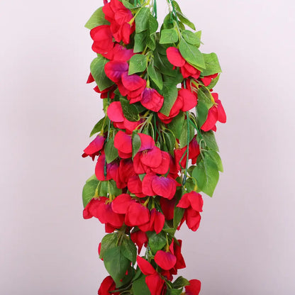Hanging Bougainvillea Creeper Flowers - Artificial Plant