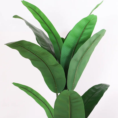 Banana Plant with Big Leaves and Sturdy Nursery Pot - Artificial Plant