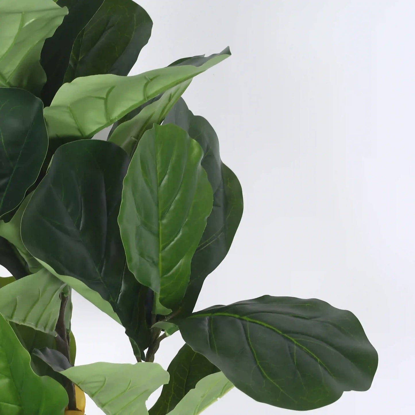 Fiddle Leaf Fig Plant with Pot for Decor - Artificial Plant