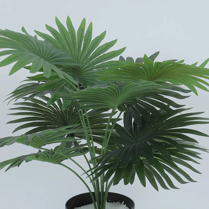 Fan Palm Plant with Pot - Artificial Plant