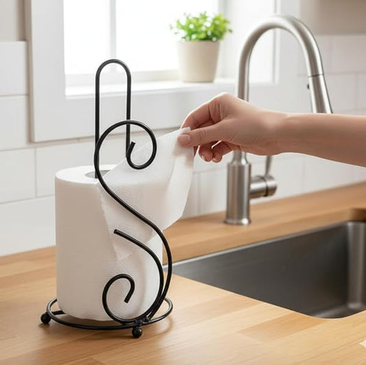 Metal Paper Towel Tissue Roll Holder
