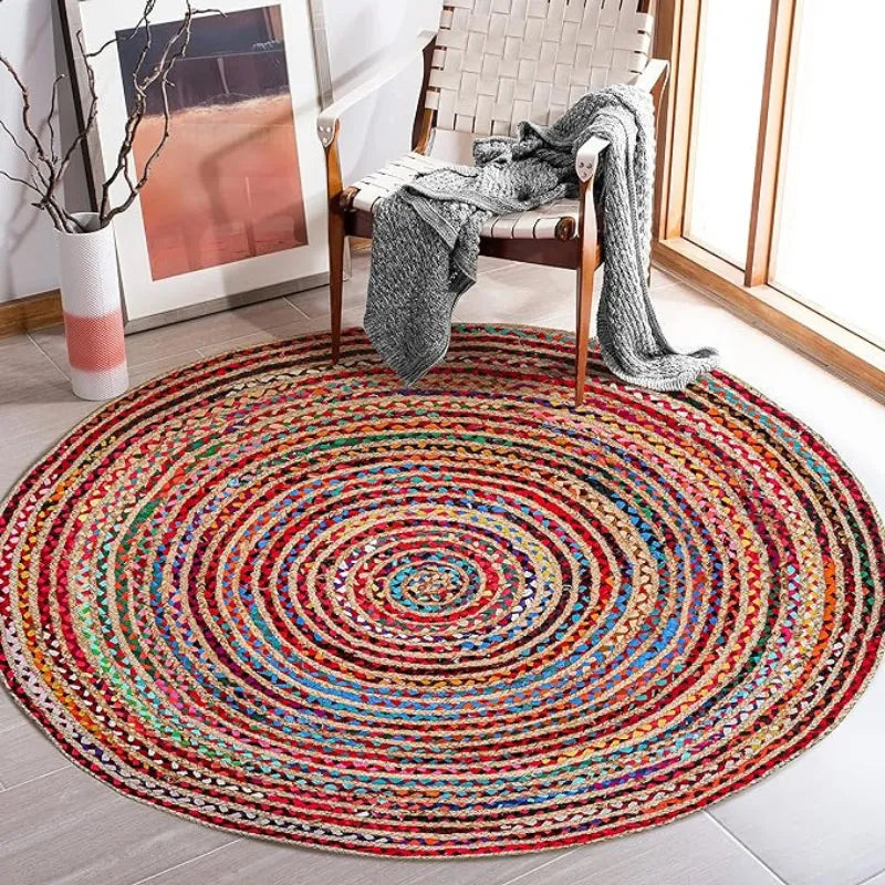 Color Splash Reversible Handwoven Rug - 3 Sizes