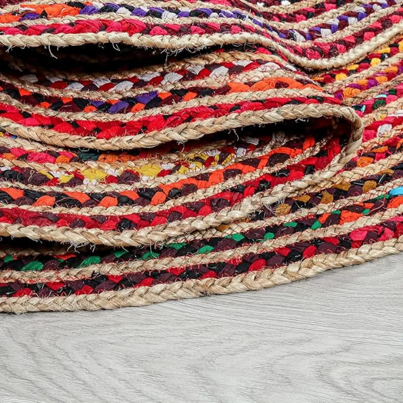 Color Splash Reversible Handwoven Rug - 3 Sizes