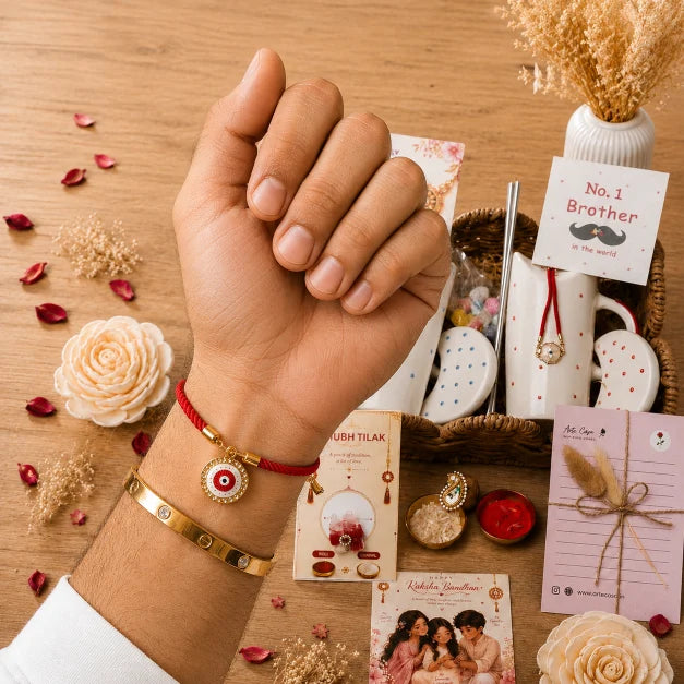 Heartfelt Sibling Love Rakhi Gift Hamper
