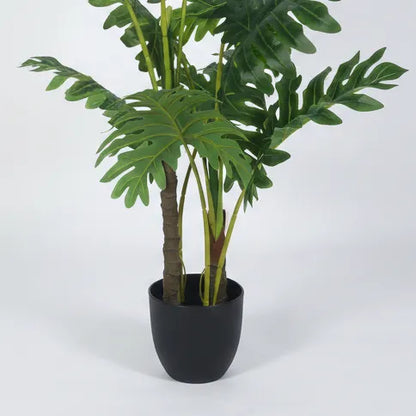 Guiana Chestnut Leaf Plant with Pot - Artificial Plant