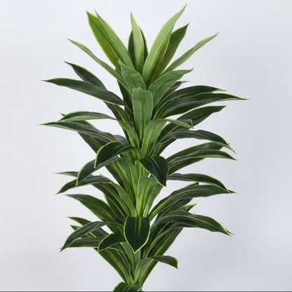 Faux Dracaena Plant with Pot for Home Decor - Artificial Plant