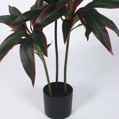 Dracaena Leaf Plant with Pot - Artificial Plant