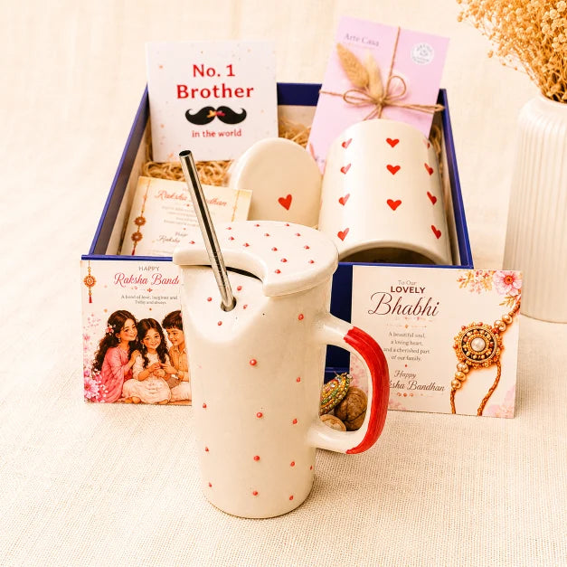 Heartfelt Sibling Love Rakhi Gift Hamper