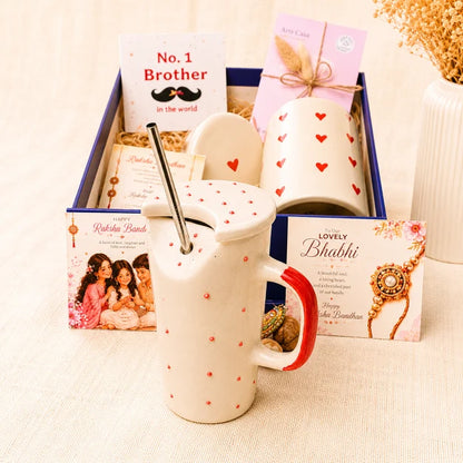 Heartfelt Sibling Love Rakhi Gift Hamper