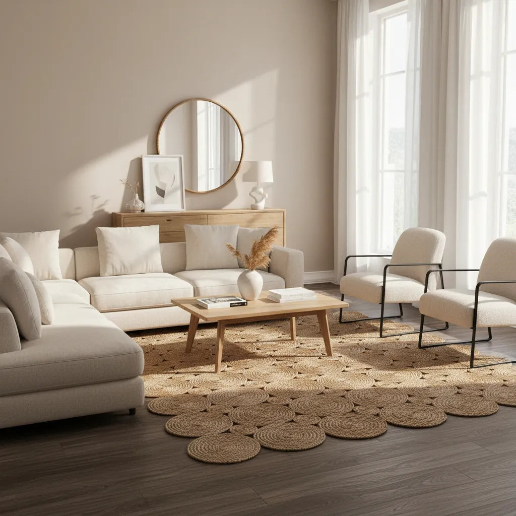 Designer Premium Handwoven Jute rug