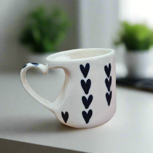 Lovely Hearts Ceramic Mug