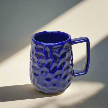 Royal Blue Artisan Coffee Mug - 350 ml