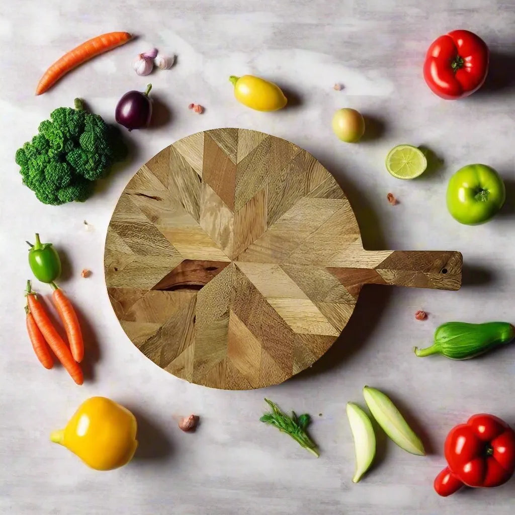 Wooden Multipurpose Platter - 12 inch x 9 inch