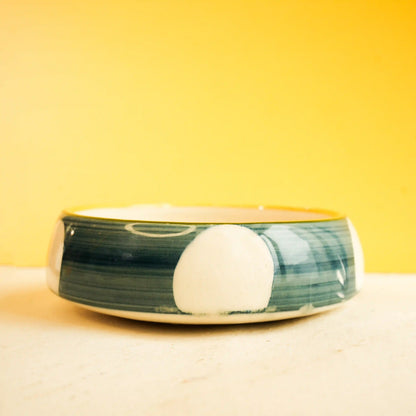 Elegant Designer Ceramic Katori - Blue & White Bowls