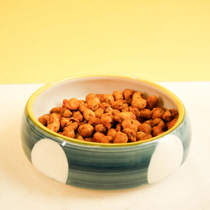 Elegant Designer Ceramic Katori - Blue & White Bowls
