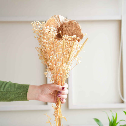 Golden Harvest Dried Flower Vase Decor Set