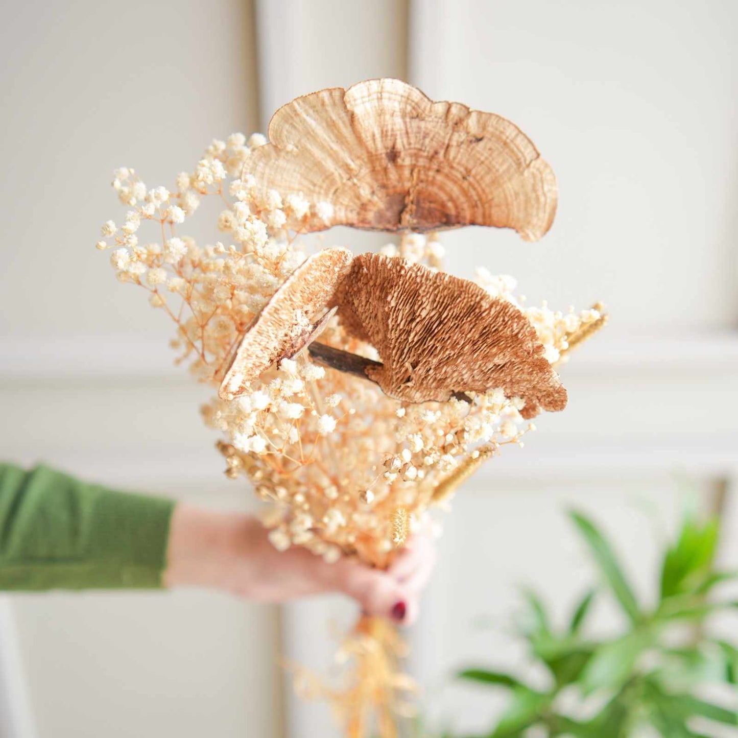Golden Harvest Dried Flower Vase Decor Set
