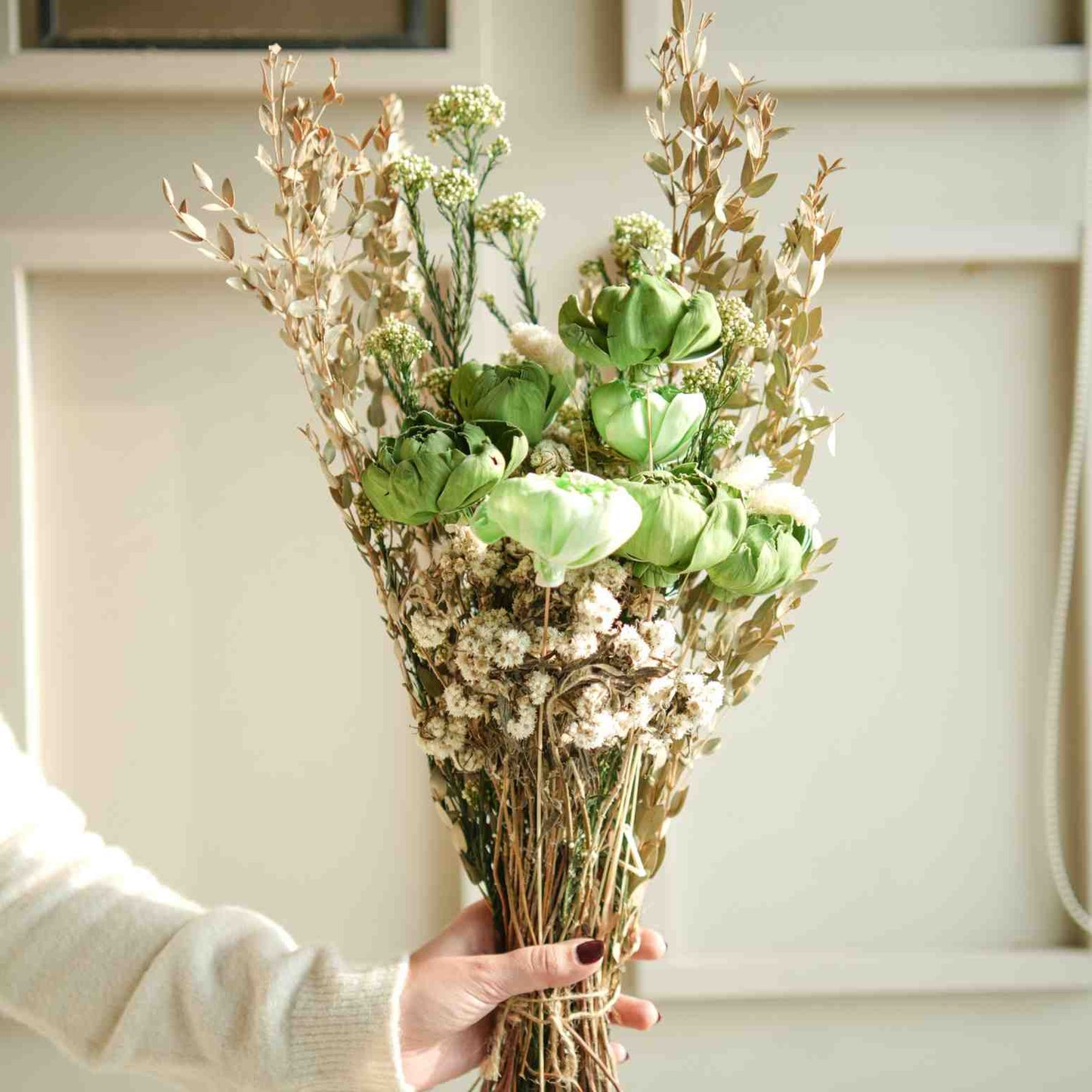 Autumn Dried Flower Bunch Home Decor