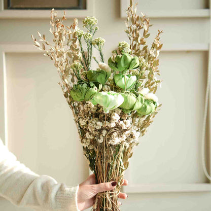 Autumn Dried Flower Bunch Home Decor