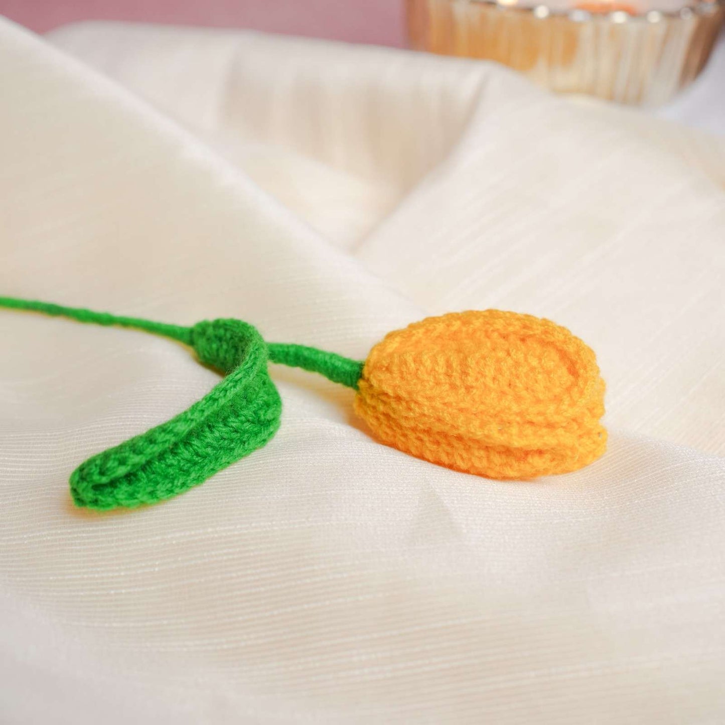 Handcrafted Crochet Flower - Premium Decor