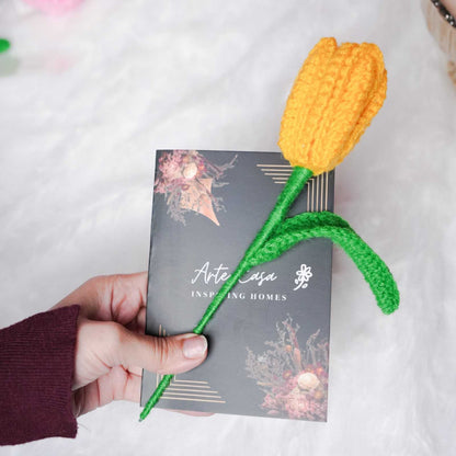 Handcrafted Crochet Flower - Premium Decor