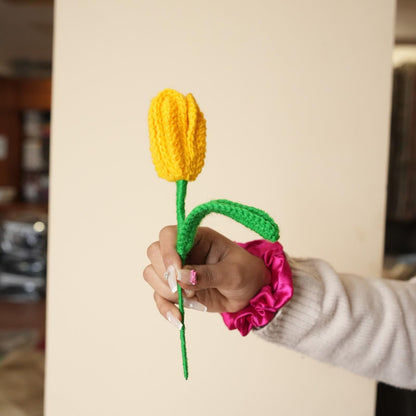 Handcrafted Crochet Flower - Premium Decor