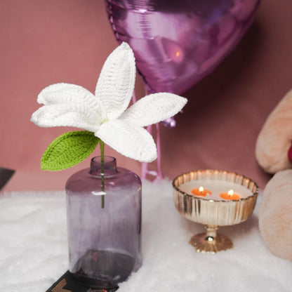 Handcrafted Crochet Flower - Premium Decor