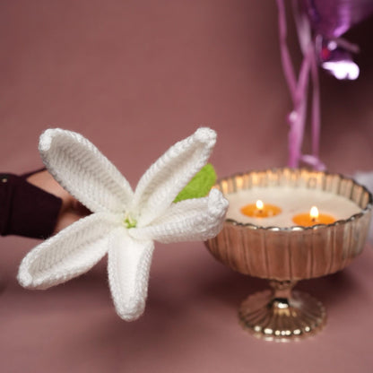 Handcrafted Crochet Flower - Premium Decor