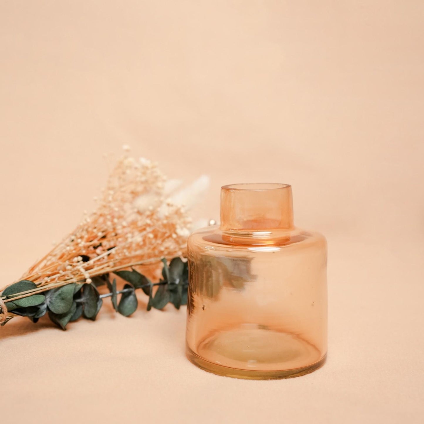 Little Blossom Dried Flower Glass Vase Gift Box
